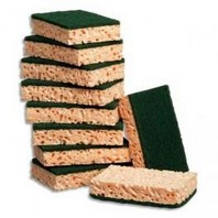 Eponges paquet de 10.